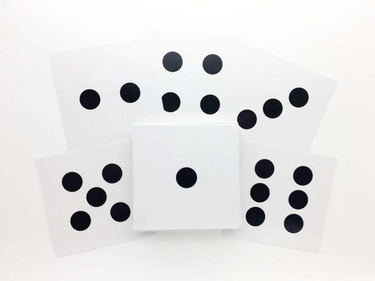 Flashcards Math Dots AutismSTEP
