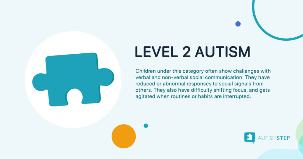 AutismSTEP - Functional Levels of Autism - Level 2 AutismSTEP - Functional Levels of Autism - Level 2