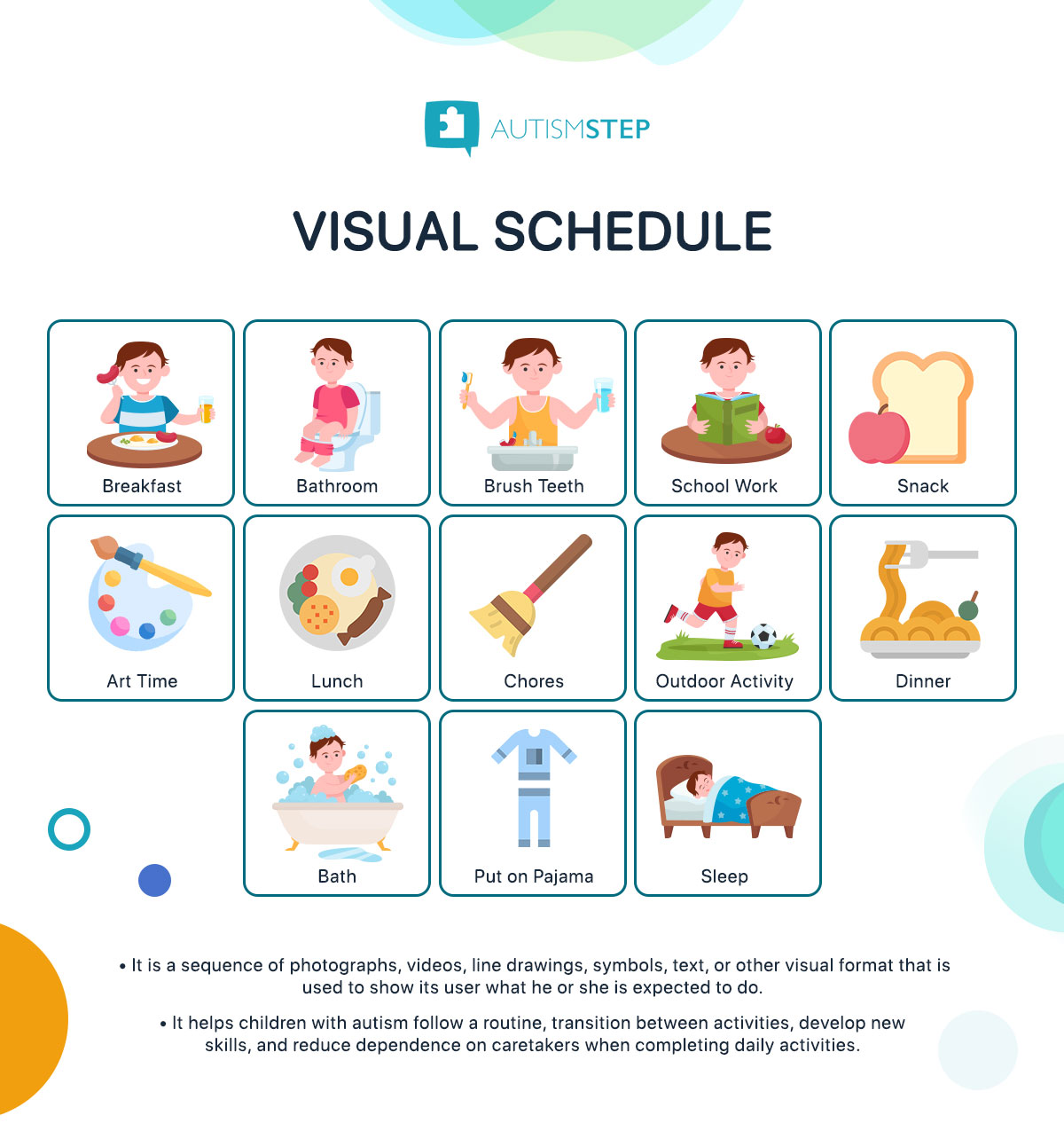AutismSTEP Singapore - Visual Schedule for Children with Autism