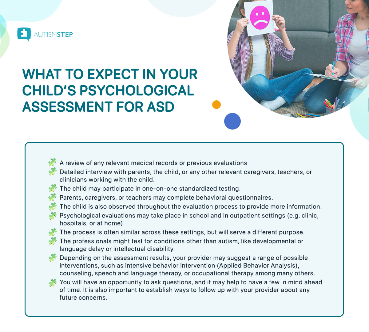 AutismSTEP Singapore - Psychological Assessment for Children with Autism