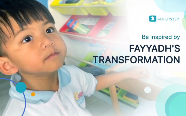 AutismSTEP Singapore - Success Story Fayyadh's Transformation AutismSTEP Singapore - Success Story Fayyadh's Transformation