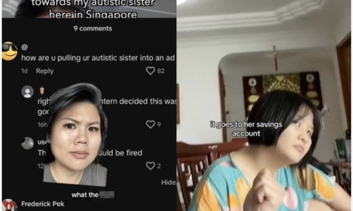 ‘It goes to her savings account’: TikToker responds to criticisms of her using sister with autism in ad – AutismSTEP